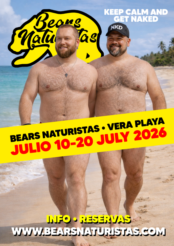 Bears Naturistas — Vera Playa Club 2026