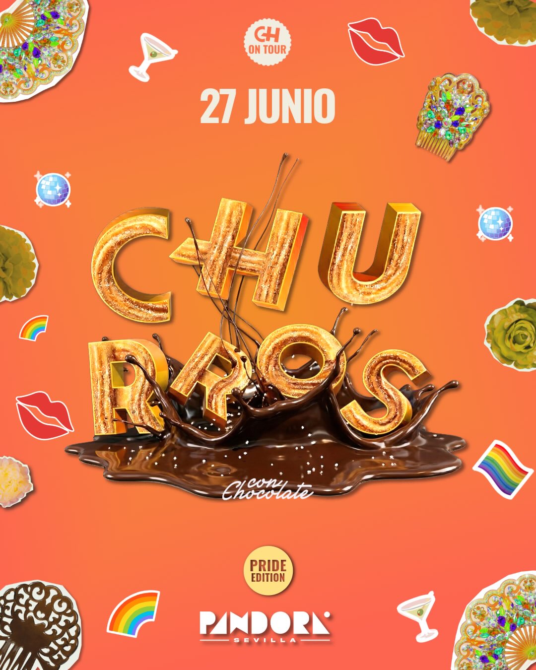 Churros con Chocolate